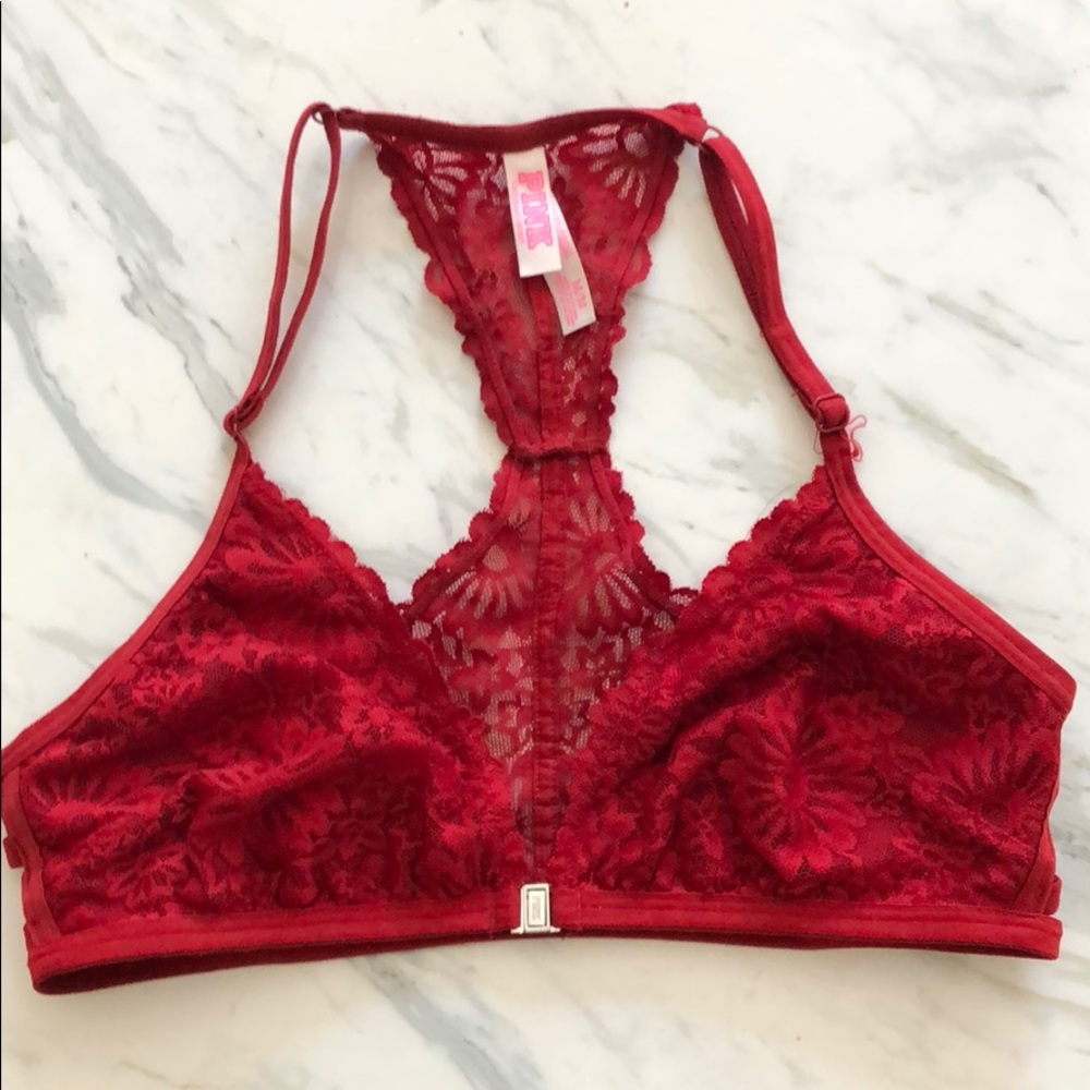 Victoria’s Secret Red Lace Bralette